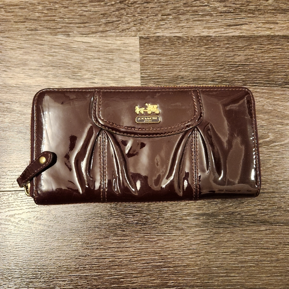 Coach Patent Leather Wallet